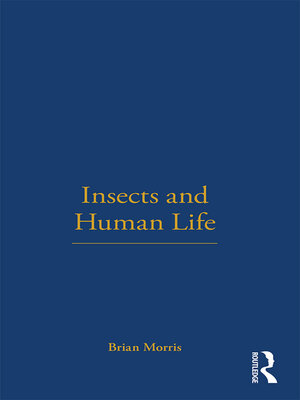 cover image of Insects and Human Life